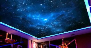 Натяжной потолок звездное небо Пыть-Ях, цена от 5309 руб.